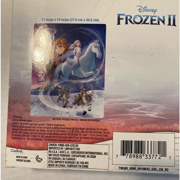 Disney's Frozen II 500 Piece Puzzle Ages 9+ - Picture 6 of 6